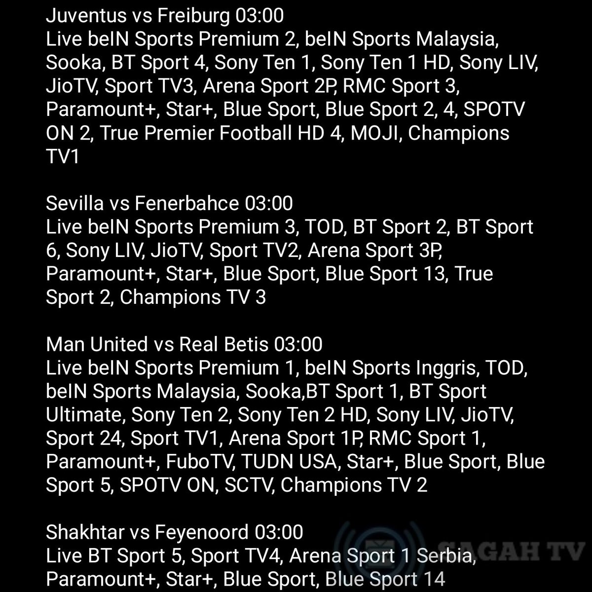 Sagahtvlive On Twitter Jadwal Siaran Langsung UEFA Europa League sagahtvlive-on-twitter-jadwal-siaran-langsung-uefa-europa-league