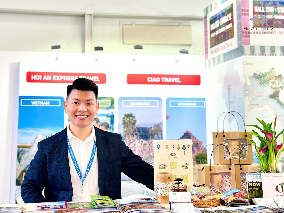 HoiAnExpress's tweet photo. Hoi An Express is exhibiting at ITB Berlin 2023
We are honored to have the opportunity to connect, exchange, and promote Vietnam's tourism with so many tourism industry partners from around the world.
#itb #itb2023 #itbberlin #itbberlin2023 https://t.co/mHkCzDz5tz