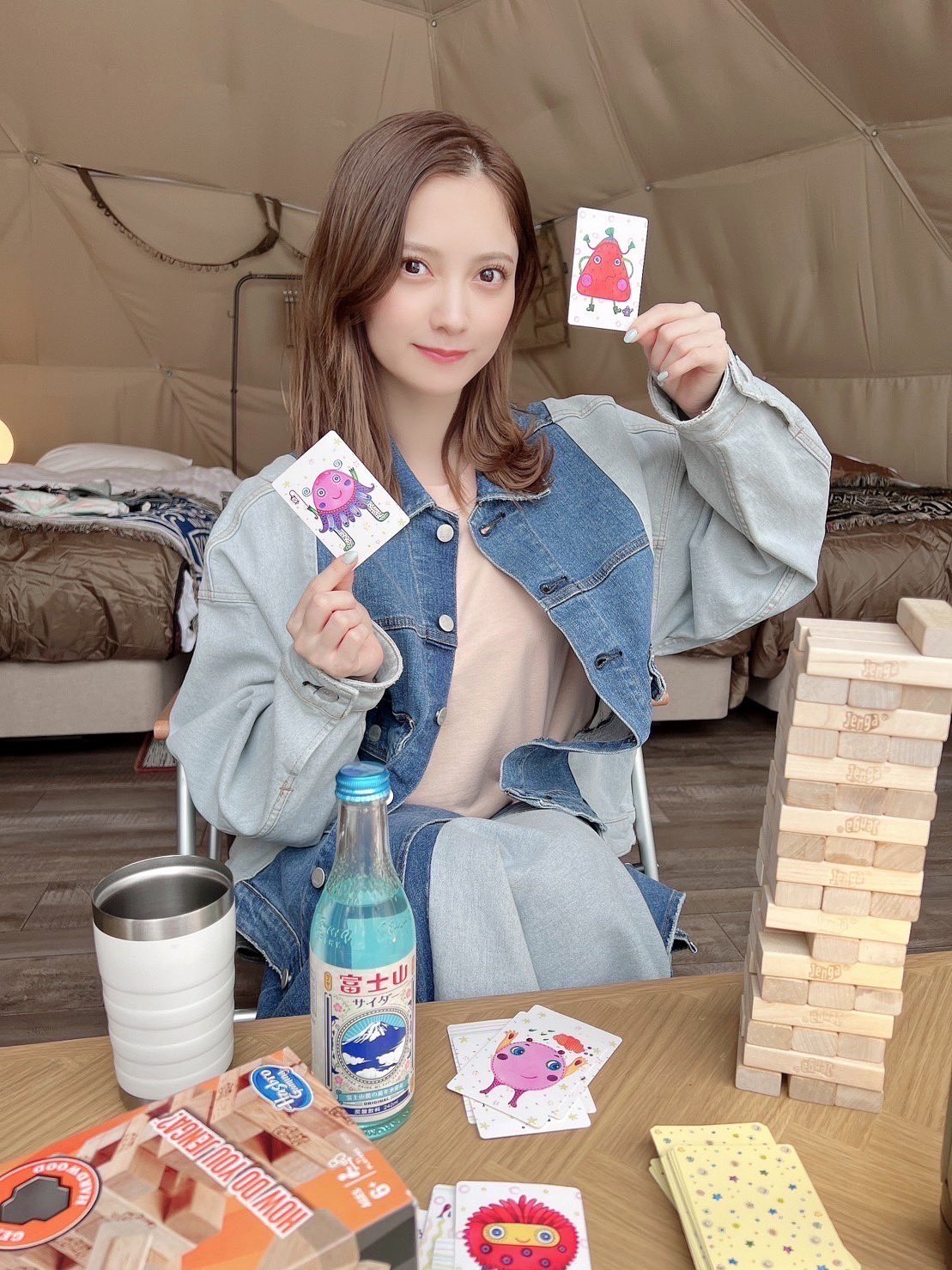 当選品♪ 桃月なしこ 直筆サイン入りポスカ サニーガール