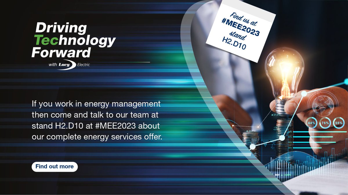 Lucyelectric's tweet image. Day 3 at #MEE2023 and our team wants to talk to you. If you are at Middle East Energy today in Dubai then race on over to stand H2.D10.

Discover how we are #DrivingTechnologyForward as a customer focused business.