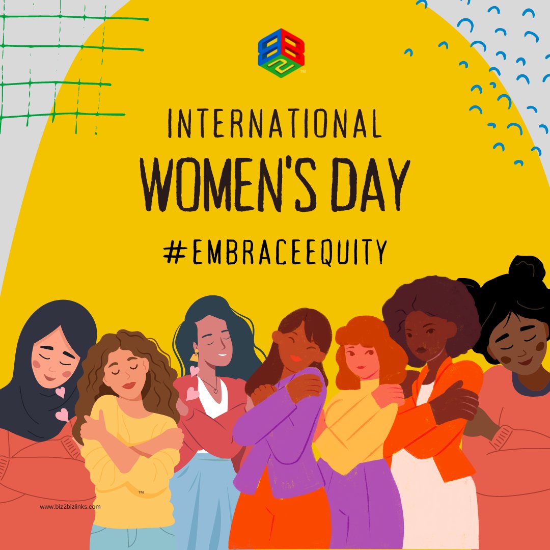 Biz2BizLinks's tweet image. To the MANY amazing women in my life who surround me with brilliance, with kindness, with innovation, with compassion, with strength and resilience, I honor all of you. We are to be celebrated daily! Embrace yourselves as we continue to push to embrace equity. #embraceequity