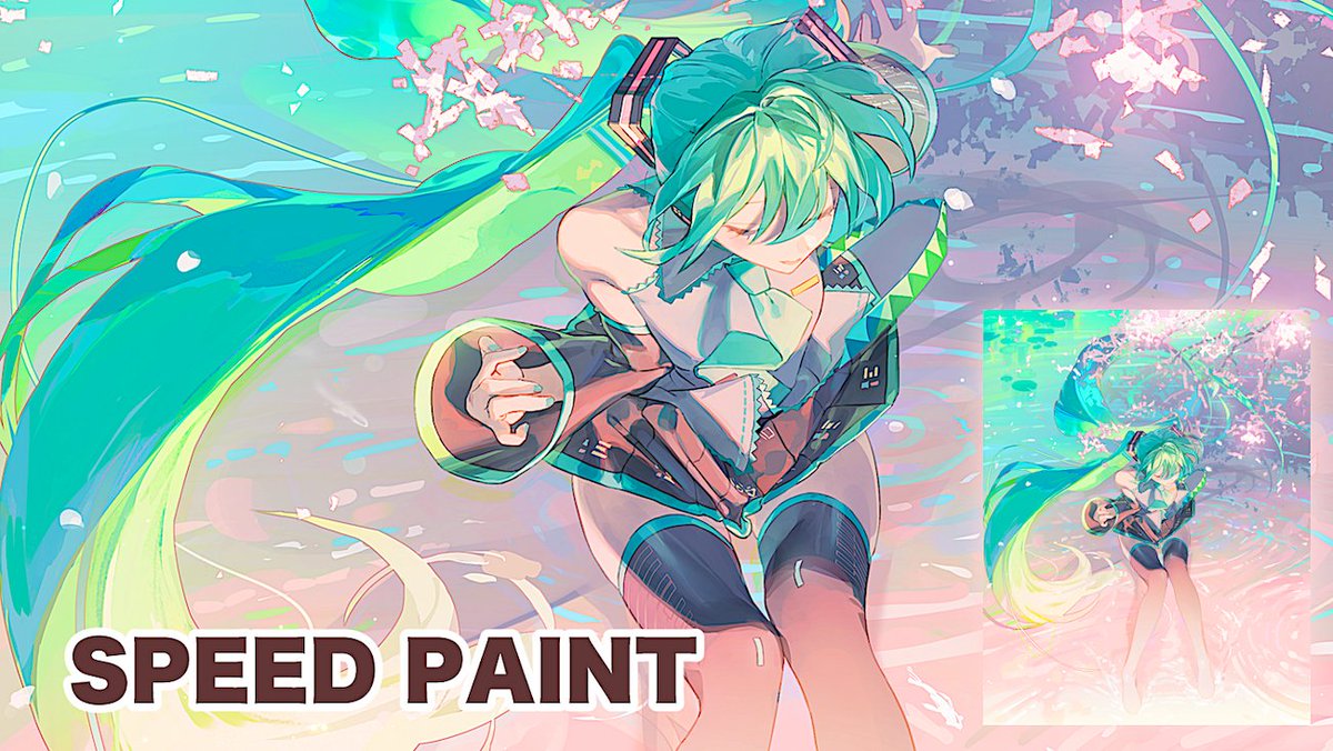 agyou_sonokou_l's tweet photo. 39の日に初音ミクを描いてみた2【CLIP STUDIO PAINT　メイキング】-SpeedPaint- https://t.co/rxicWb5cHe @YouTubeより 
📣記録あげました　左右反転が多くてすみません https://t.co/pws7Hq3ce4