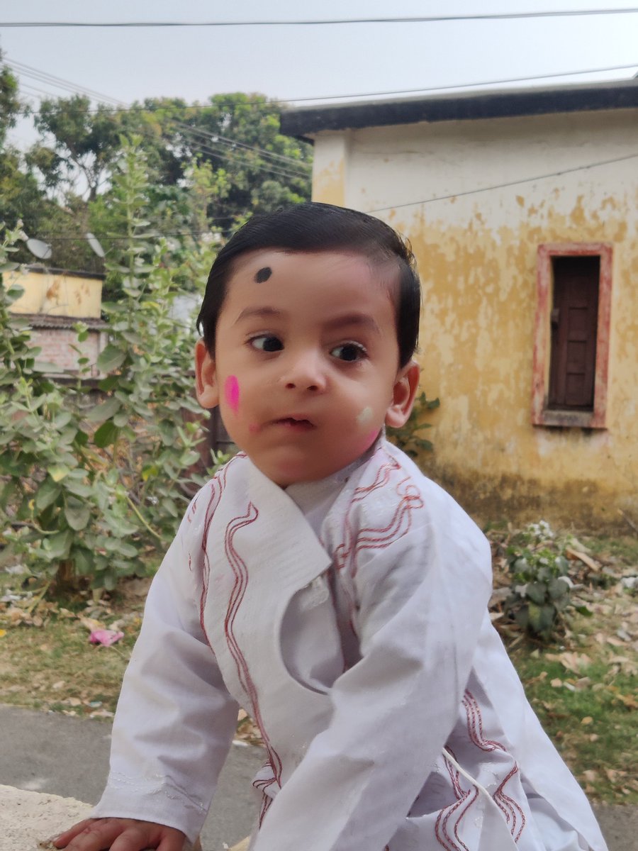 INC_PrasadNidhi's tweet photo. Happy first Holi to my little bundle of joy, Dhairya! May this festival of colors bring immense happiness and blessings to your life. Let's make unforgettable memories together today! 🎨🌈👶 #FirstHoli #CelebrationOfColors #FamilyLove https://t.co/v2GPsceHwf