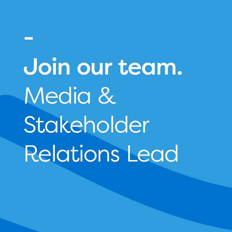 We're looking for a Media &amp; Stakeholder Relations Lead to join our team. 

The exciting new role will join our newly created Corporate Affairs team. 

Find out more and apply: bit.ly/3ZwgCSw