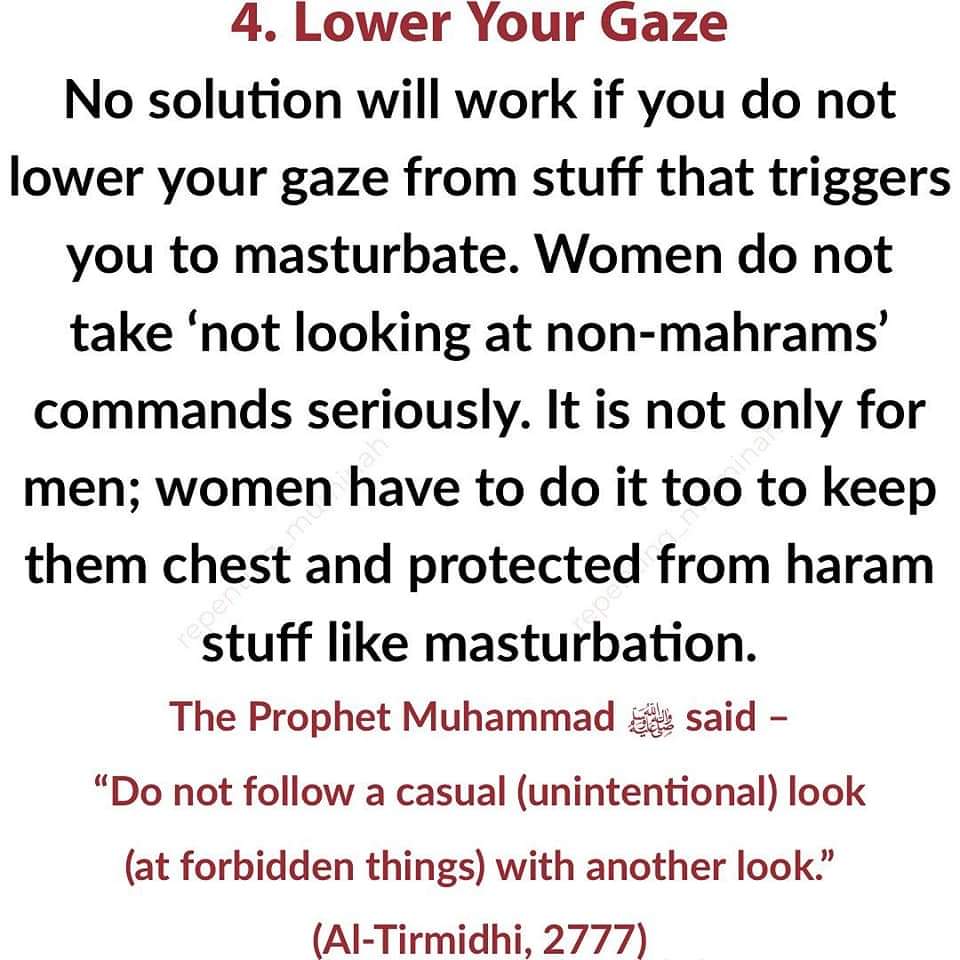 was bedeutet oral befriedigung Pornography and Masturbation (for both men and women) is haram (forbidden)  in Islam! Quran surah Ghafir [40:19] ‎يَعْلَمُ خَآئِنَةَ ٱلْأَعْيُنِ وَمَا  تُخْفِى ٱلصُّدُورُ He knows the fraud of the eyes and what main image 1