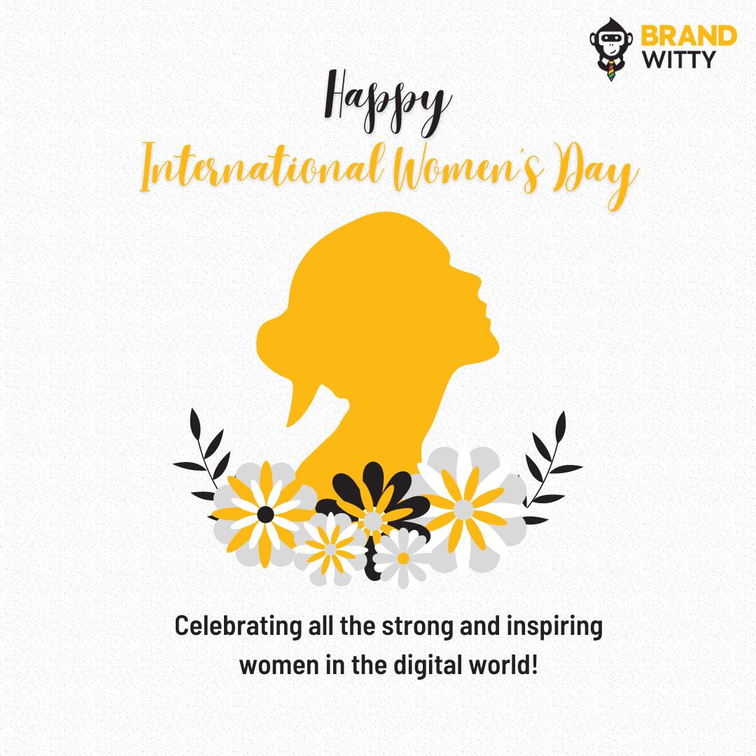 brandwitty's tweet photo. As you celebrate this special day, take a moment to reflect on the amazing women in your life and the impact they have had on you. Happy International Women's Day! #InternationalWomensDay #EmpoweringWomen #CelebrateWomen #strongwomen https://t.co/Uoj2qRXLvv