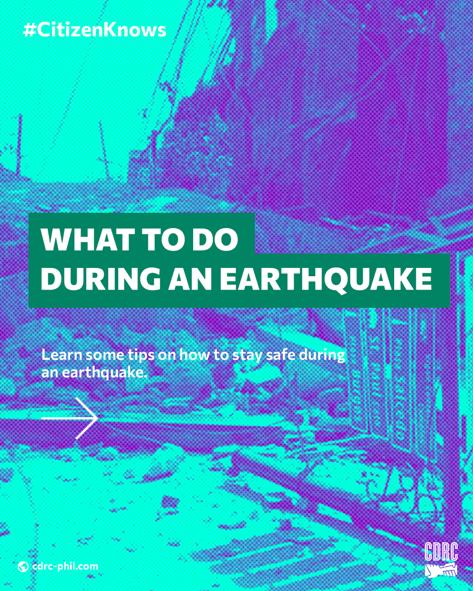 cdrc1984's tweet photo. We have now seen the damage that earthquakes can induce. In contrast to typhoons, which have seasons or warnings, earthquakes don't. There is always a chance that an earthquake could happen anytime or anywhere. Check out these crucial tips to stay safe during an earthquake. https://t.co/4AjzHIMb9b