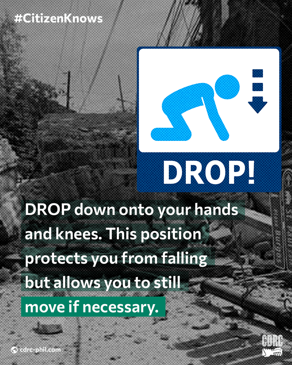 cdrc1984's tweet photo. We have now seen the damage that earthquakes can induce. In contrast to typhoons, which have seasons or warnings, earthquakes don't. There is always a chance that an earthquake could happen anytime or anywhere. Check out these crucial tips to stay safe during an earthquake. https://t.co/4AjzHIMb9b