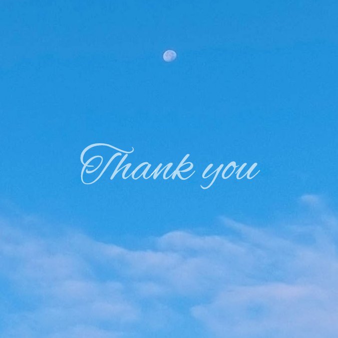 *˚
　数年前に
　　撮った白い月‥

youtu.be/D4wDngbLrmE

昼前の空の
白い月は

なんだか綺麗で
見とれました

上手くはいかぬことも
あるけれど

天を仰げば
それさえ小さくて‥

*˚

全てのこと
全ての人へ

ありがとう∗˘︶˘∗🍀

2023年3月9日
#サンキューの日に

　　　　　　🍀葉月🌙*˚