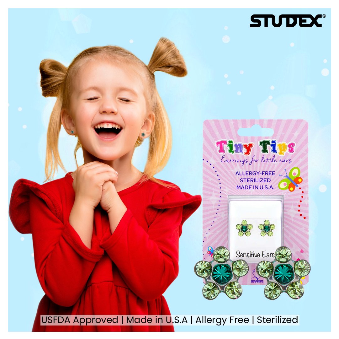 PakistanStudex's tweet image. Studex Tiny Tips allergy free stud earrings designed specially for little ears.
Shop Now: daraz.pk/products/-i223…
#studex #studexPakistan #sensitiveears #kids #tinytips #SensitiveforKids #Pakistan #Karachi #KarachiFashion #PakistanKids #Fashion #FashionStatatement #StudexFashion