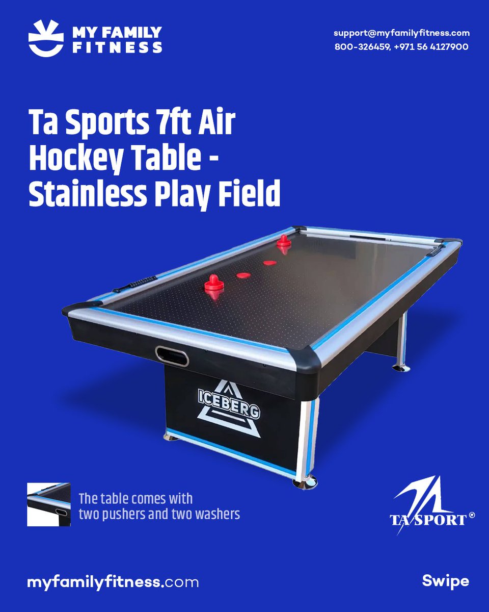 MyFamFitness's tweet image. Make cherished memories with your loved ones with our wide variety of Gaming tables available at myfamilyfitness.com . 

#MyFamilyFitness #GameTable #HockeyTable #Foosball #Foozball #Snooker #SnookerTable #KnightShot #Victorian #RomaItaly #AirHockey #family #wellness