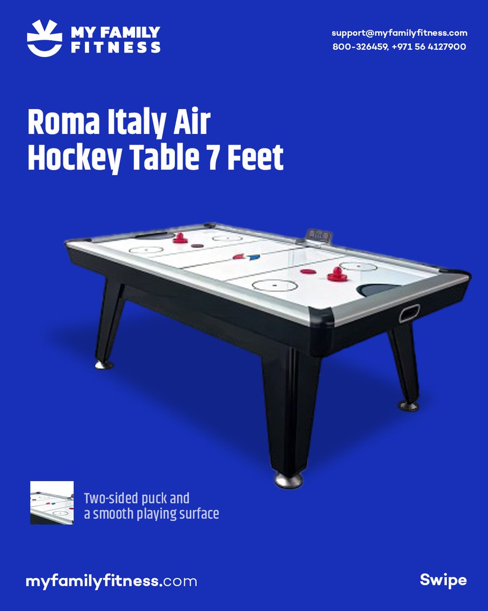 MyFamFitness's tweet image. Make cherished memories with your loved ones with our wide variety of Gaming tables available at myfamilyfitness.com . 

#MyFamilyFitness #GameTable #HockeyTable #Foosball #Foozball #Snooker #SnookerTable #KnightShot #Victorian #RomaItaly #AirHockey #family #wellness