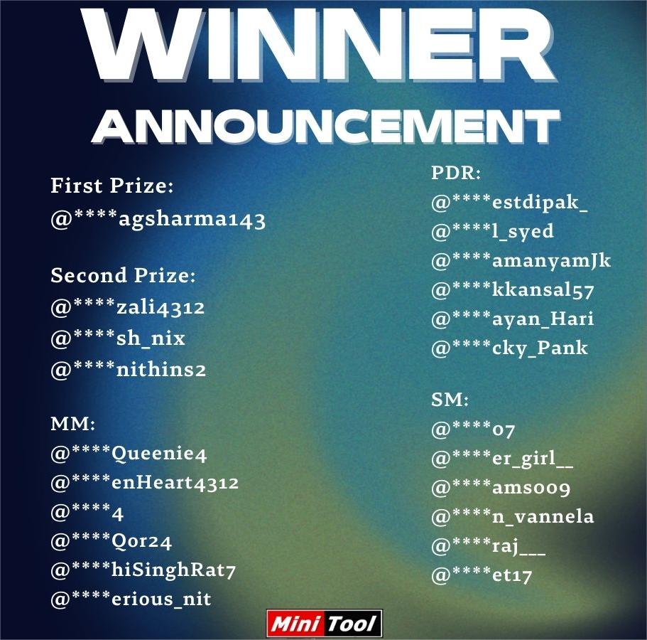 Nithin22s's tweet image. THANKS A LOT  Team @minitool_ ❤ For Sending Me 750 Amazon Voucher  I am so happy 😍 You Just Made My Day #Minitool