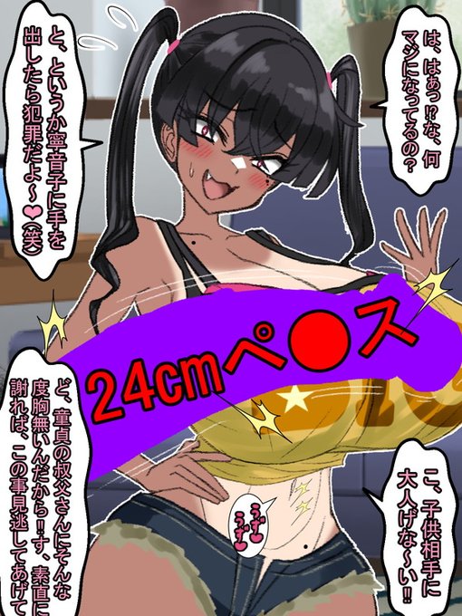 そんないつになくマジな俺の様子に焦り始める寧音子。当然だ。こんな一回り年上の男に迫られたら怖いに決まってる。

でもな、そんな発育のいい身体で、男にそんな態度とってたらいつかこうなってたぞ?叔父さんは自覚してもらいたかったんだ。その危うさを。

まぁ、これで多少は反省しただろう… 