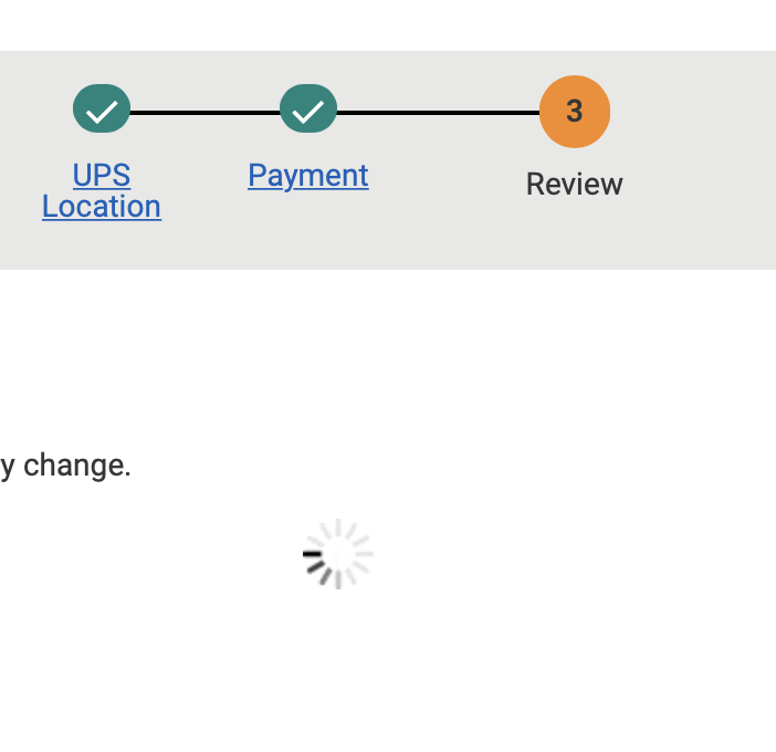 wezwells's tweet photo. @UPS Is the website down? I'm just getting the wheel of death when I try and change my delivery https://t.co/YrPNj8UJ0M