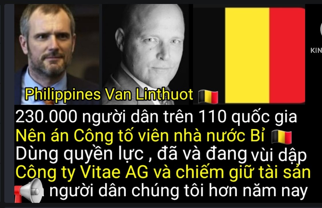 <a href="/vonderleyen/">Ursula von der Leyen</a> 📢 230.000 người dân trên 110 quốc gia. Cần sự dúp đỡ . Bởi thế lực của cảnh sát và Công tố viên Philippe Van Linthuot nhà nước Bỉ 🇧🇪 đã và đang vùi dập sự sống của Công ty Vitae AG và toàn thể người dân chúng tôi suốt hơn hai năm nay  youtu.be/ja1zpAl6vSQ