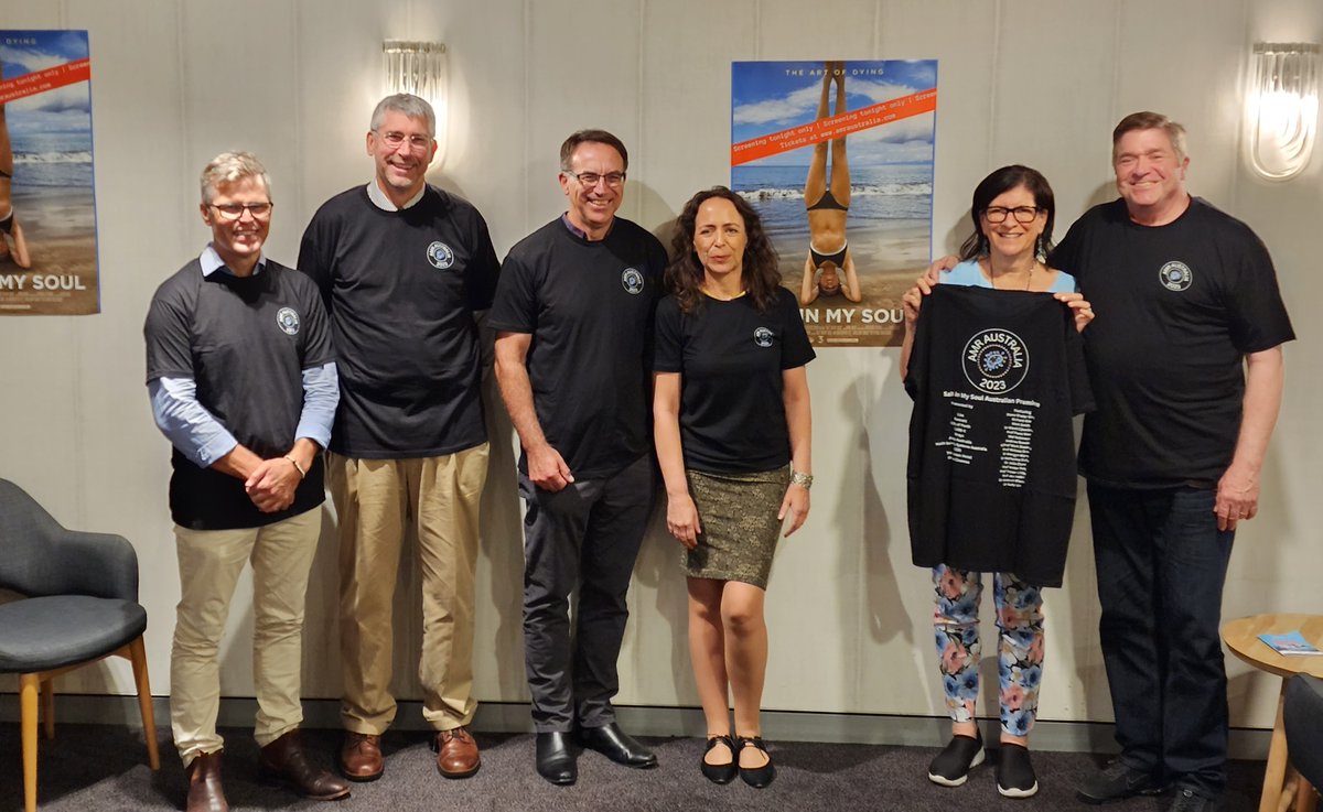 AAMRNet_'s tweet image. .@SaltInMySoulDoc is an important &amp;amp; powerful story that demonstrates the devastating impact of #AMR. 
BNE saw Dr. Richard Alm @CARB_X, @dianeshadersmth, @mark_blaskovich @IMBatUQ, Dr. Maud Eijkenboom @LIXA_biotech, @AAMRNet_ co-chair @DrewaBow share insights.
ADL, MEL &amp;amp; SYD next!