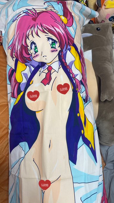 もはや懐かしい通り越す、木村貴宏さんデザインの某ショップマスコットキャラの抱き枕
生地は当時ゆえゴワゴワなんだけど、絵柄は最高(❁'ω`❁)
もう今キムタカ先生ガチエロは描かないからなあ 