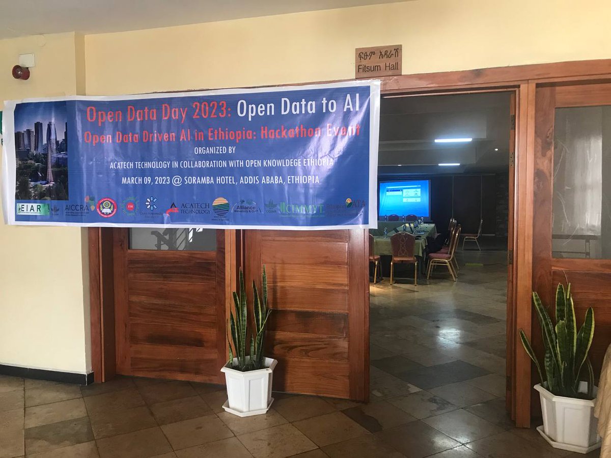 acatech_tc's tweet image. #ODD2023 @OKFN  #OpenDataDay #opendataday2023 #OpenData #Data #AI 
Open Data Day 2023 in ADDIS ABABA