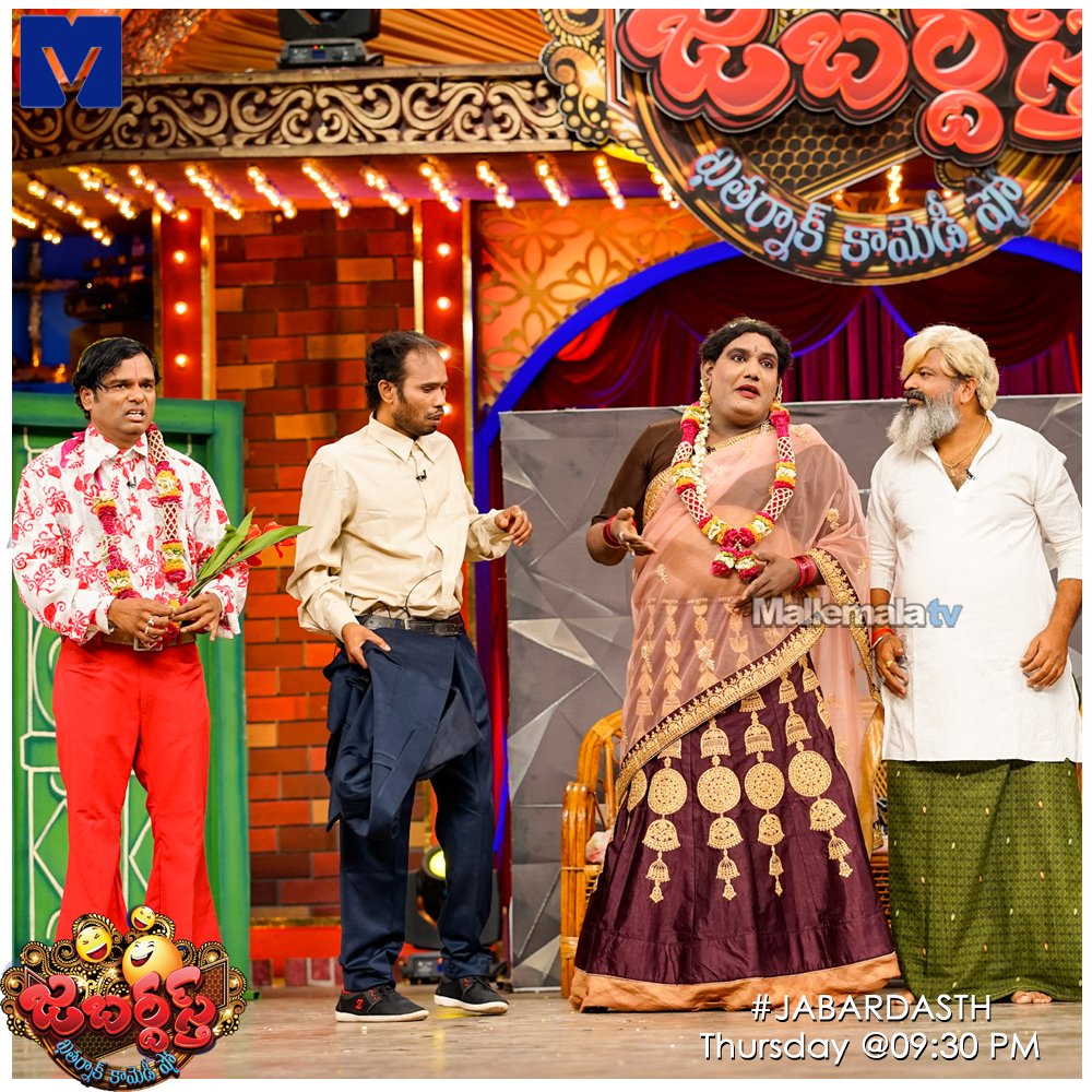 mallemalatv's tweet photo. #ShanthiKumar #GaddamNaveen #Jabardasth https://t.co/IoVGaXeeDO