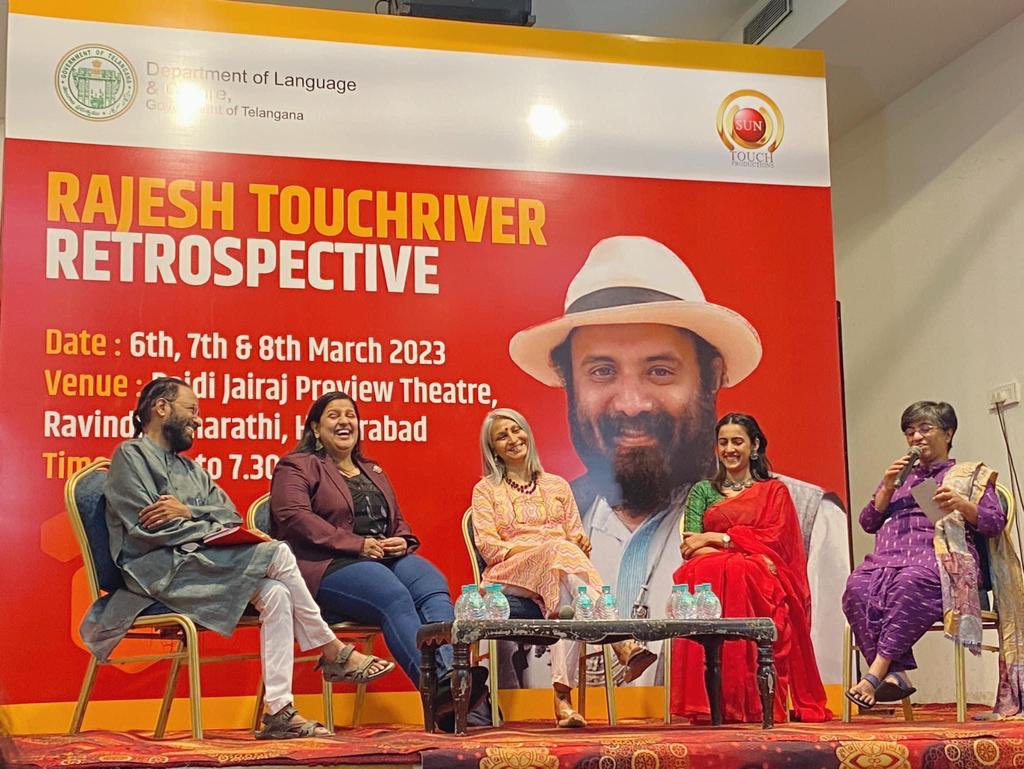 Sunitha Tati (@sunithatati) on Twitter photo Thank you so much, <a href="/rajtouchriver/">rajesh touchriver</a> and <a href="/sunita_krishnan/">sunitha krishnan</a>, for having me on the panel. It was truly a stimulating and enlightening conversation. 🙏
I thoroughly enjoyed conversing with my brilliant co-panelists, @iamniharikaK and <a href="/tarunataurani/">Taruna Taurani</a> Thank you so much, <a href="/rajtouchriver/">rajesh touchriver</a> and <a href="/sunita_krishnan/">sunitha krishnan</a>, for having me on the panel. It was truly a stimulating and enlightening conversation. 🙏
I thoroughly enjoyed conversing with my brilliant co-panelists, @iamniharikaK and <a href="/tarunataurani/">Taruna Taurani</a>