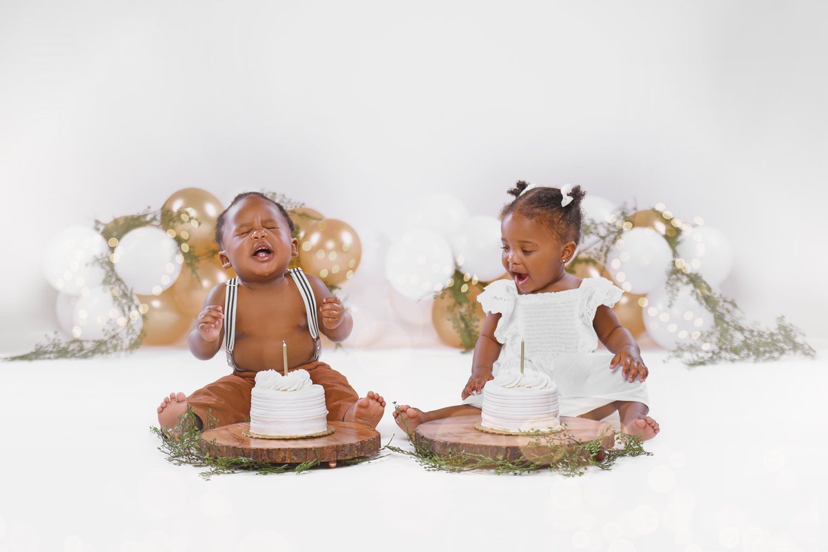 I can’t end the day without celebrating my twins, Camille and Avery, who turned one today! The days are long, but the years are fast. So proud to be their Mama! 🫶🏾