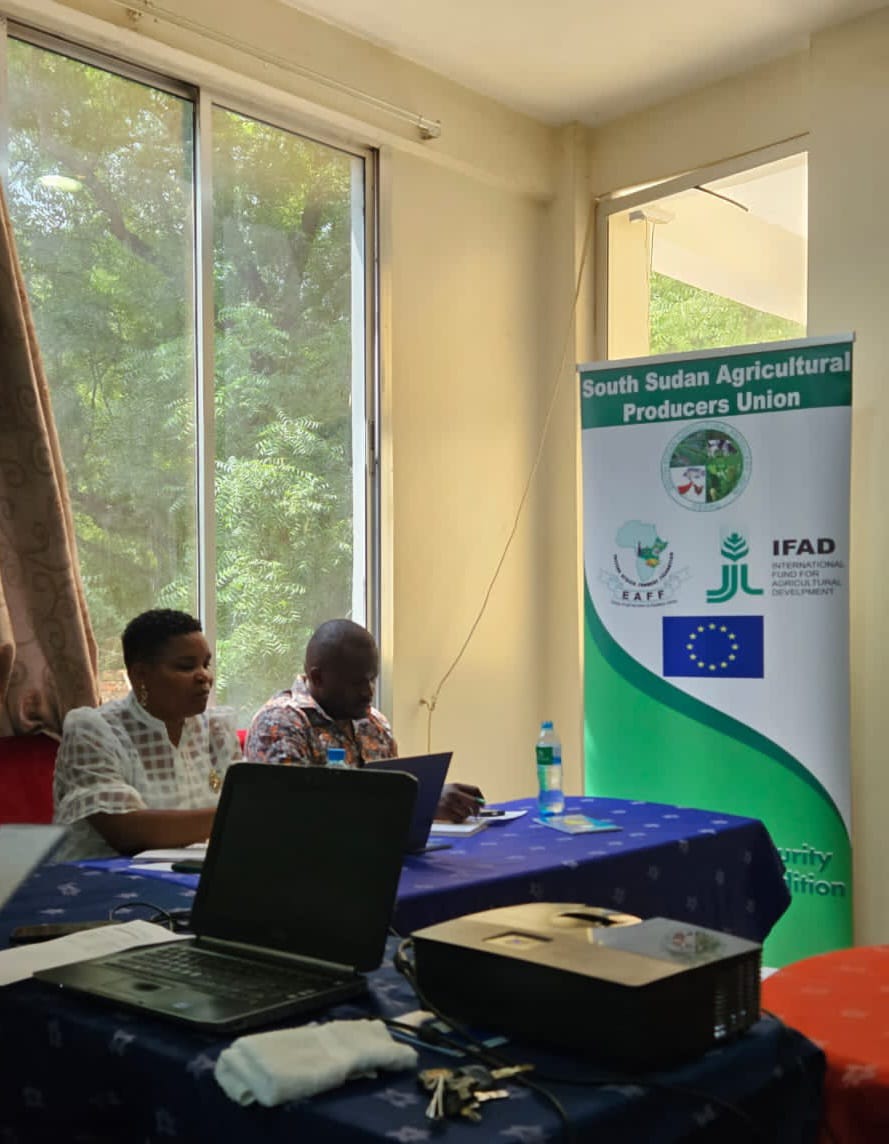 EAFFinfo's tweet photo. #EAFF President @elizabethnsima and the secretariat led by CEO Mr. Stephen Muchiri, visits #SSAPU, The @purpose conduct #OCA and identify organizational gaps and develop targeted interventions for our membership#SSAPU #EAFF #PAFO #FO4ACP https://t.co/kL4O4V9ZcU