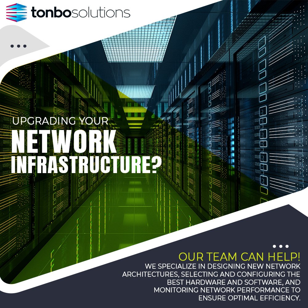 TonboSolutions's tweet image. Let us help you take your network to the next level. 

Contact us today for a consultation! 

tonbosolutions.com

#networkarchitecture #hardware #software #performancemonitoring #ITconsulting #atlanta #georgian
