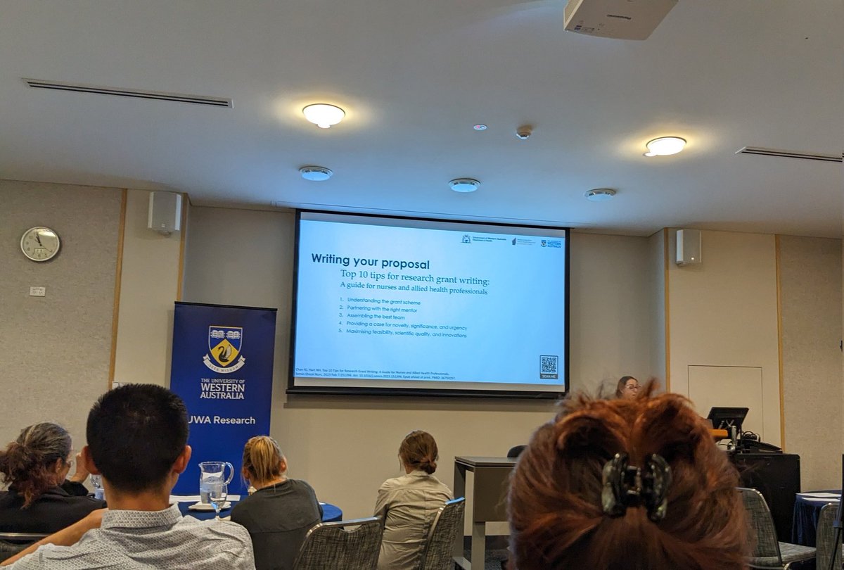 Jeremiah Lim (@jeremiahkhlim) on Twitter photo Attending a one day grant writing workshop designed for nursing & allied health organised by <a href="/UWAresearch/">UWA Research</a>. Thanks to amazing speakers Dr <a href="/AmyTPage/">Amy Page</a> Dr Evenda Dench, Debra Langridge of <a href="/WAHTN1/">Western Australian Health Translation Network</a>. Wonderful to see the work of familiar name Prof <a href="/rayychan/">Professor Ray Chan</a> of <a href="/FlindersCFI/">Flinders Caring Futures Institute</a> highlighted. Attending a one day grant writing workshop designed for nursing & allied health organised by <a href="/UWAresearch/">UWA Research</a>. Thanks to amazing speakers Dr <a href="/AmyTPage/">Amy Page</a> Dr Evenda Dench, Debra Langridge of <a href="/WAHTN1/">Western Australian Health Translation Network</a>. Wonderful to see the work of familiar name Prof <a href="/rayychan/">Professor Ray Chan</a> of <a href="/FlindersCFI/">Flinders Caring Futures Institute</a> highlighted.