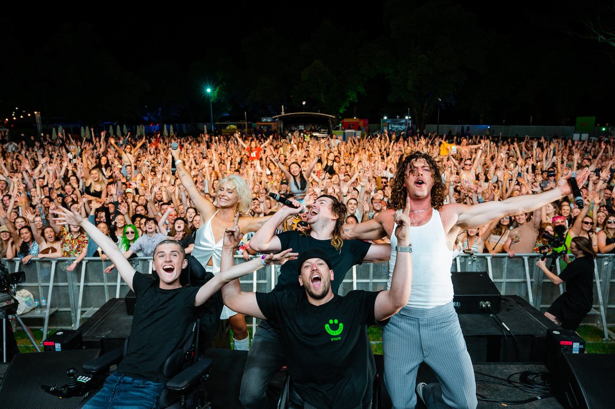 NDIS's tweet photo. #AbilityFest is back on Saturday 25 March! 🎵 

The accessible and inclusive music festival is back with an incredible line up of artists to get excited about. 

Held in Melbourne, the event will feature a range of inclusive and accessible initiatives: https://t.co/6pN2g1EGuN https://t.co/bT2bEDPfqs