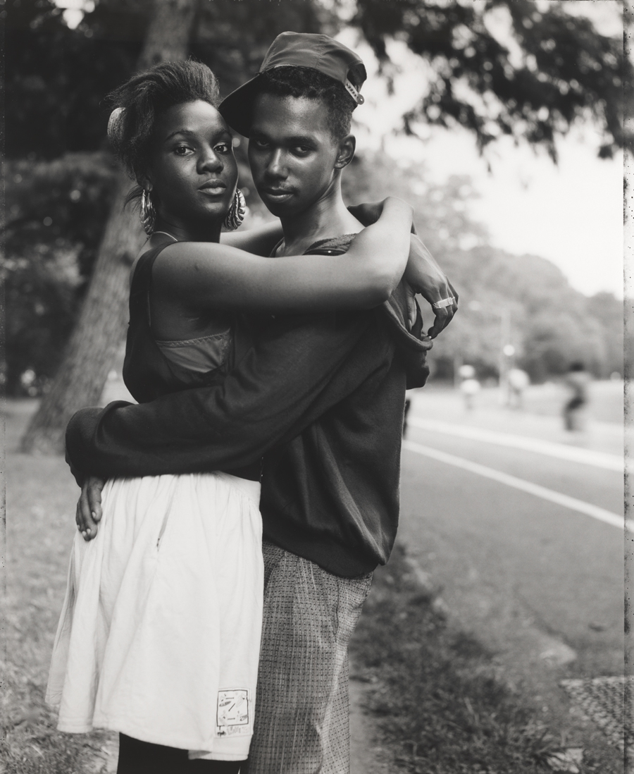 COUPLE IN PROSPECT PARK, Dawoud Bey, 1990