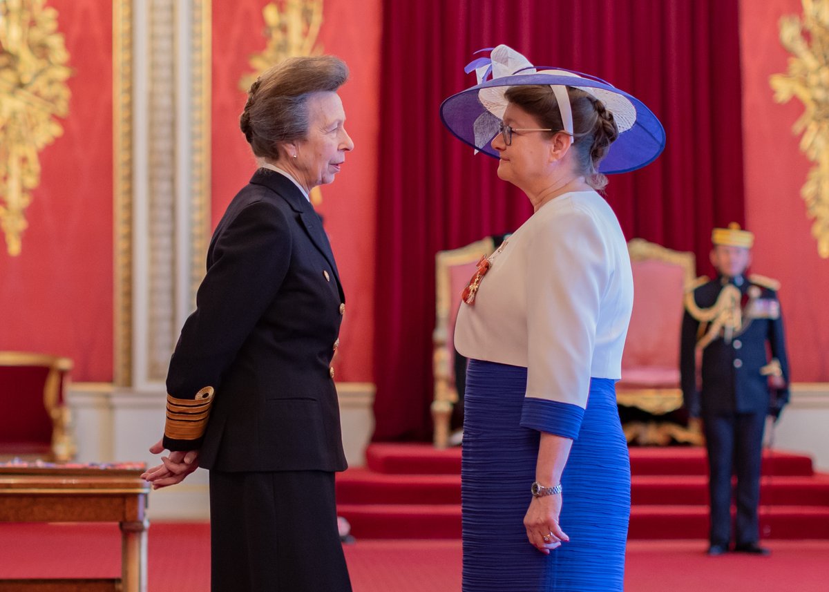 CleanGrowthFund (@cleangrowthfund) on Twitter photo We have wonderful news to follow on from #InternationalWomensDay... 
Our Founder & Managing Partner, Beverley <a href="/GowerJones/">Beverley Gower-Jones</a>,  attended Buckingham Palace to receive her OBE from Anne, HRH The Princess Royal, awarded for services to #NetZero innovation. We have wonderful news to follow on from #InternationalWomensDay... 
Our Founder & Managing Partner, Beverley <a href="/GowerJones/">Beverley Gower-Jones</a>,  attended Buckingham Palace to receive her OBE from Anne, HRH The Princess Royal, awarded for services to #NetZero innovation.