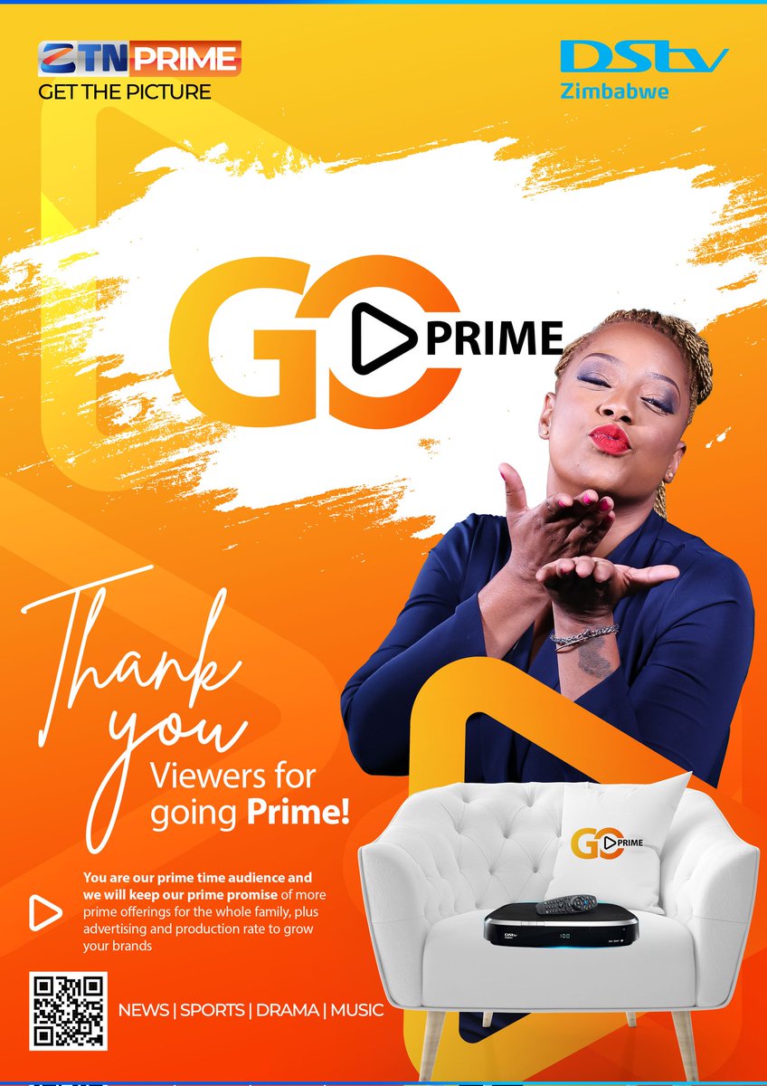 You're our prime-time audience, and we will keep our prime promise of more prime offerings for the whole family, plus advertising and production rate to grow your brands.

#ZTNPrime #GetThePicture #DStv294