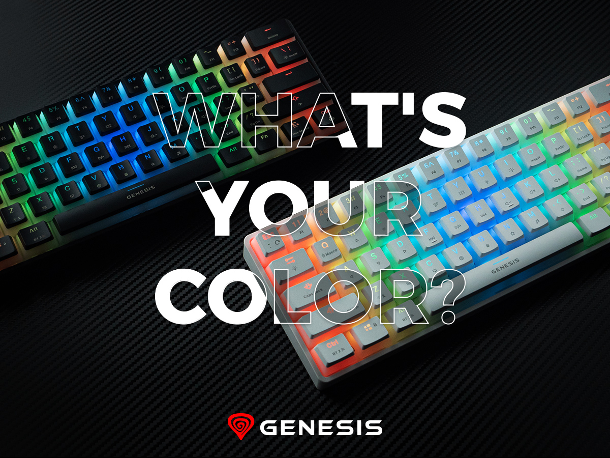 Noir ou blanc ? ⚫⚪ Quel clavier choisir ? 🤔 Le Thor 660 est un clavier au design phénoménal disponible dans les deux versions de couleur 😍