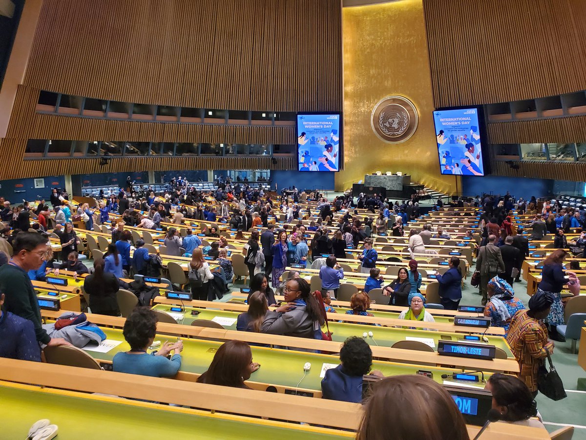 International Women's Day at UNGA in New York with the participation of WARDA.