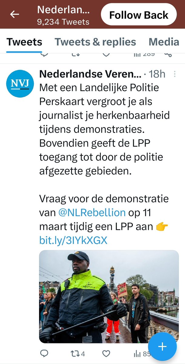 The Dutch professional association for journalists #NVJ spreads: The #chillingeffect in #A12 climate actions reporting!

What is chilling effect in media?

A chilling effect is an effect that reduces, suppresses, discourages, delays, or otherwise retards reporting concerns of any