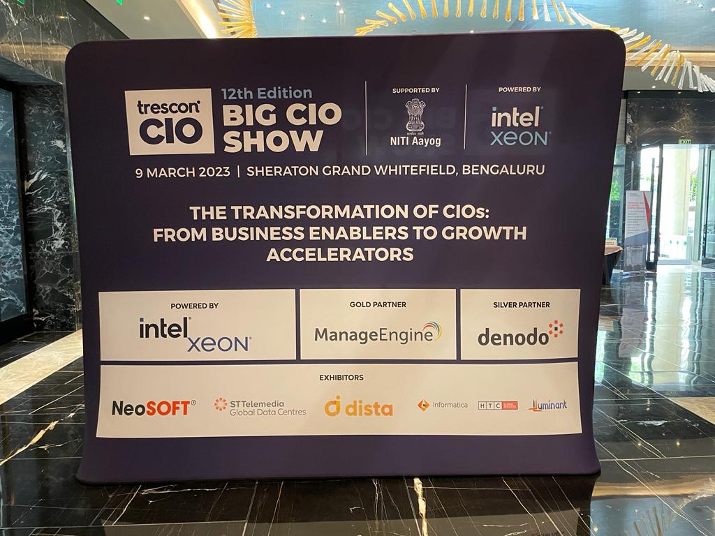 Dista_AI's tweet photo. We are all set for the Big CIO Show conference in #Bengaluru.
If you are attending the conference, drop in to say hi to get a glimpse of our cutting-edge AI-enabled #locationintelligence platform.
#TresconCIO #BigCIOShow #leadership #technology #innovation #Dista #InPersonEvent https://t.co/Jp0j4iXUhe