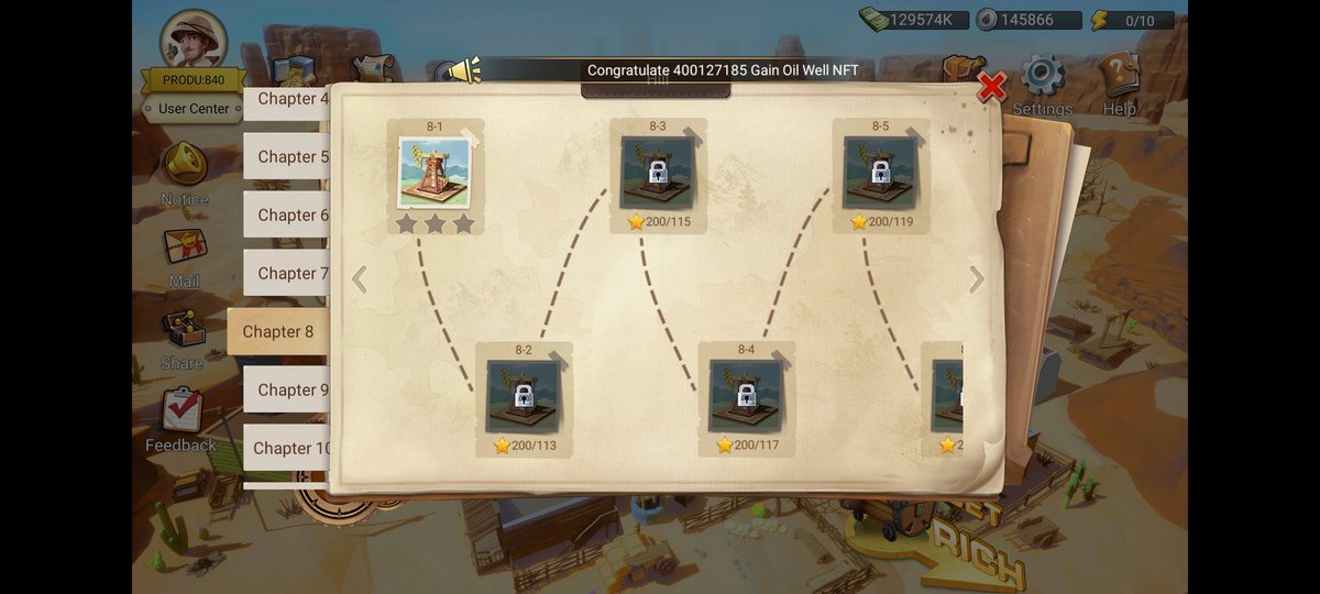CruelangeL_TMC's tweet photo. Day 9, unlocked chapter 8!
Beta rewards received, total of 144,000 OT + 1 NFT.
Thank you #oilwar #surfguild
New update! Yiu can now buy NFT using GCash!
Gain 3 star for accumulated 70levels https://t.co/YFuvCodnGm