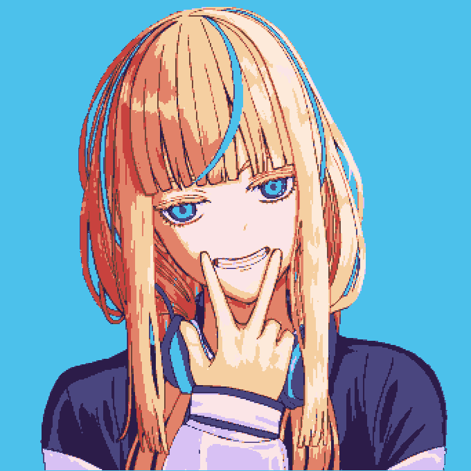 ドット絵変換、わりと簡単にそれっぽくなりますね 