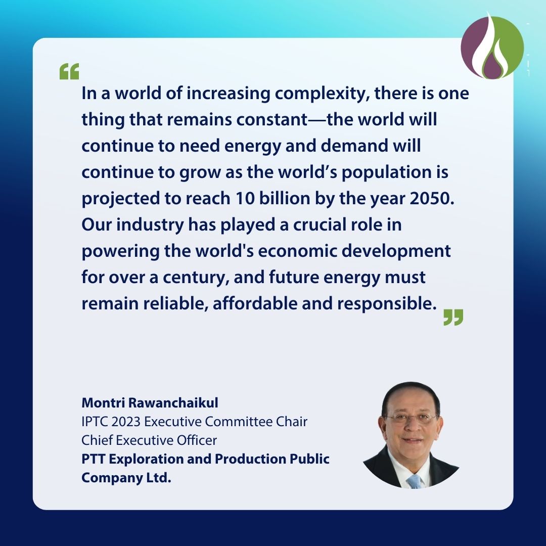 iptc_net_org's tweet photo. Inspiring quotes from #IPTC2023 that reinforces the industry’s commitment towards a net-zero future. Through industry collaboration, we can accelerate progress, achieve greater impact, and create a more resilient, secure and sustainable energy future. https://t.co/4q6vyAjLbw