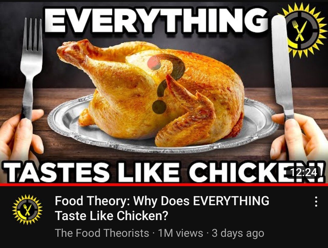 Saved you a watch gt on twitter many animals taste like chicken cuz