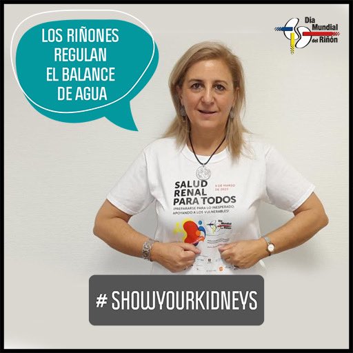 #ShowYourKidneys #DiaMundialdelRiñon !Cuida tus riñones!