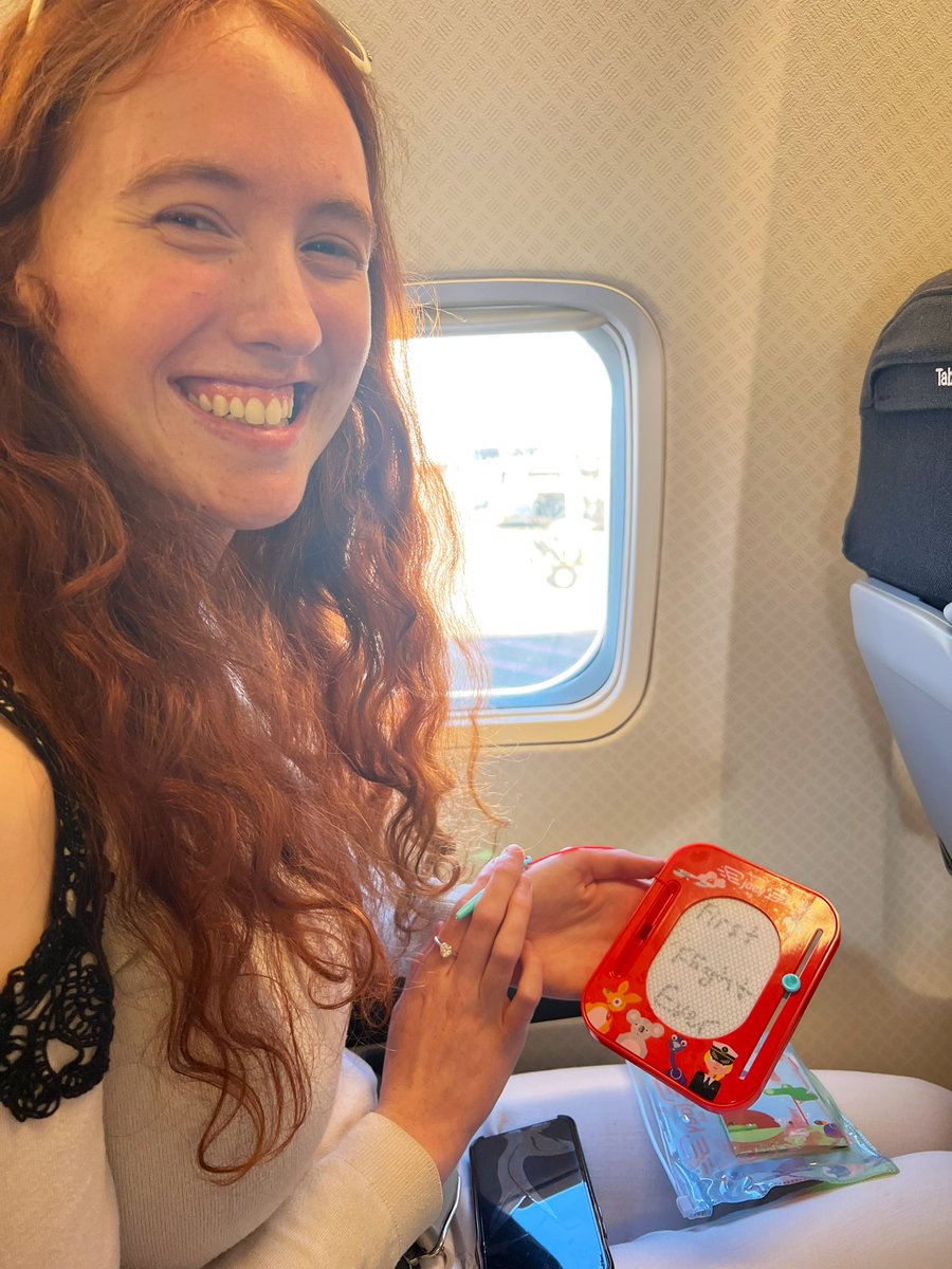 JadeDemnar's tweet photo. Thanks @Qantas - my step-daughter’s first flight ever to travel to her dad and my wedding in Brisbane! ❤️🥹😍 https://t.co/Bd64FIAm27