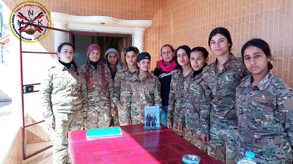 International Women’s Day 
#8march #womensright 
A delegation from the Armenian Women's Forces visited the Women's Forces Center of the Assyrian Khabur Guard Council N.N.K in N-Syria,