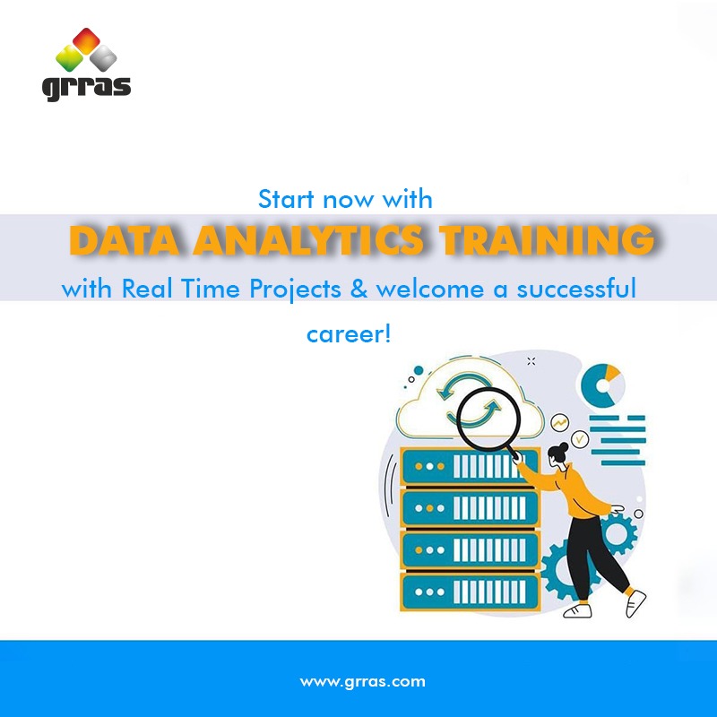 Start now with Data Analytics Training with Real Time Projects & welcome a successful career!
Call-   +919145929090, +91 90019 97178
grras.com
#trainingwithgrras #dataanalytics #traininganddevelopment #careerwithgrras #JobPlacementAssistance #placementservices