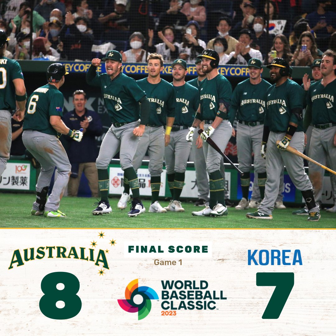 We did a thing.

📰: baseball.com.au/news/aus-kor-w…

#WorldBaseballClassic