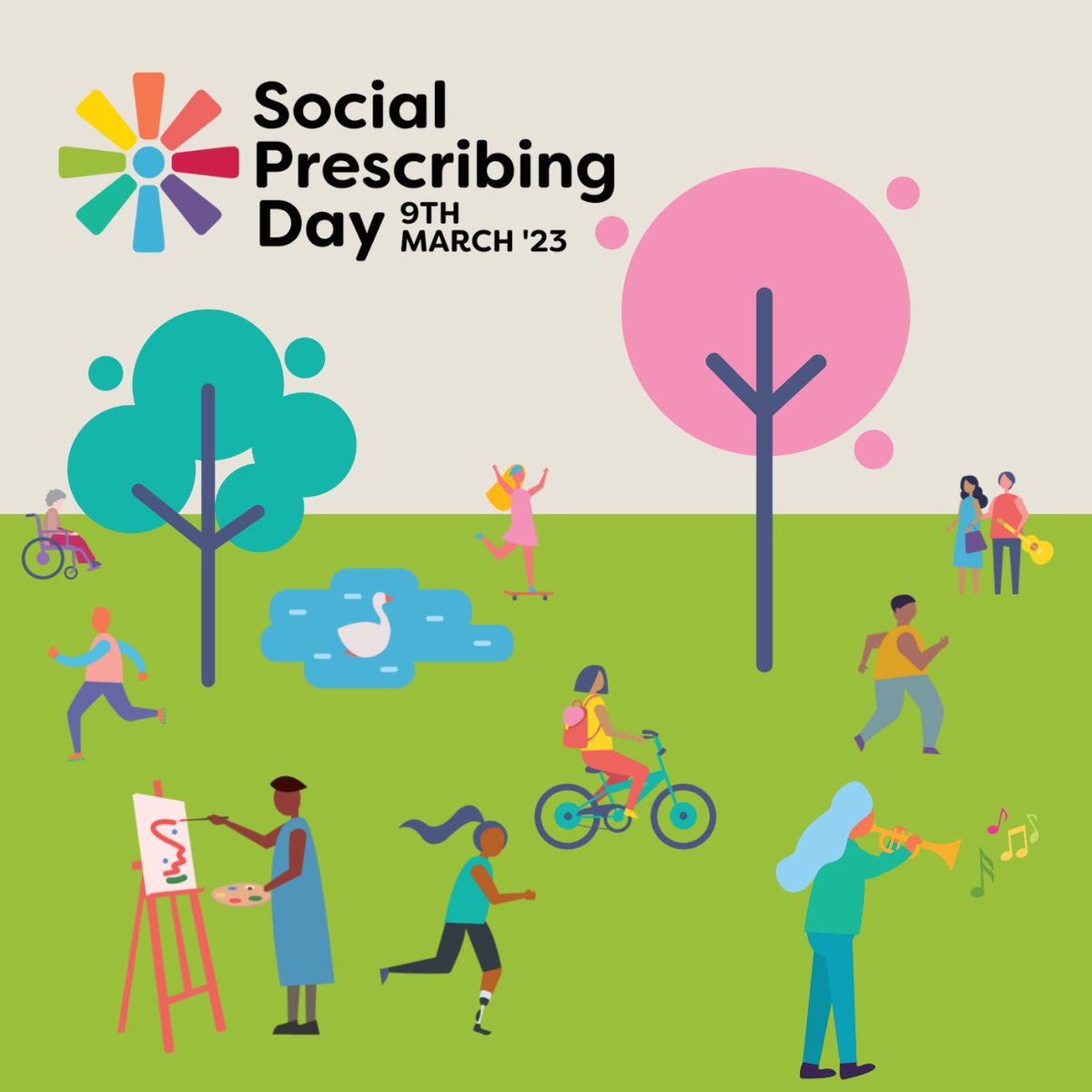 Happy #SocialPrescribingDay! We are really looking forward to seeing how everyone is celebrating today & hearing your stories, don’t forget to tag us