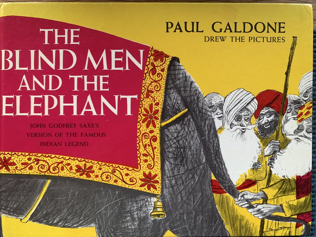 Voor mij blijft de uitspraak: “de olifant in de kamer”. Waar komt dat roze toch vandaan? Of ben ik de enige die de olifant origineel houd? Dan kan je namelijk ook zo mooi door met de 6 blinde mensen, ieder op eigen plek om de olifant heen. Tip: loop er samen omheen!