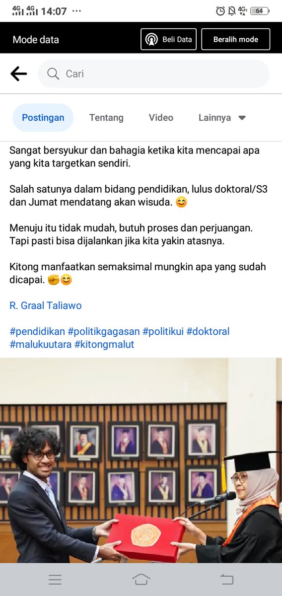 mrmal1999's tweet image. fb.watch/j9fQIeCa4P/?mi…  level up R Graal Taliawo
#universitasindonesia 
#uidepok