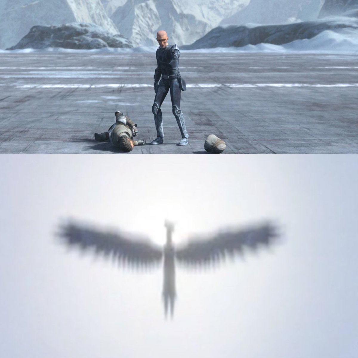 hunterbadbatch's tweet photo. #TheBadBatch spoilers
-
-
-
-
-
i cannot get over the two rocks behind crosshair symbolizing wings https://t.co/TQDXd9sRxa